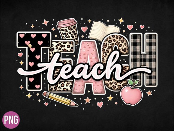 Download Leopard Teach Rainbow School Teacher PNG - Premium Resources