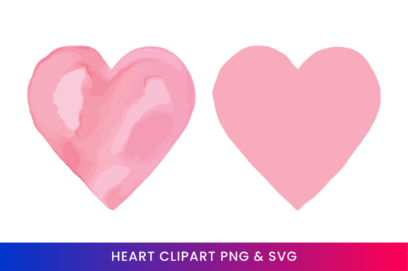 Download Pink Watercolor Heart Clipart 09 - Watercolor Collection