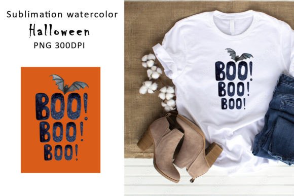Download Sublimation Watercolor. Halloween.PNG - Watercolor Collection