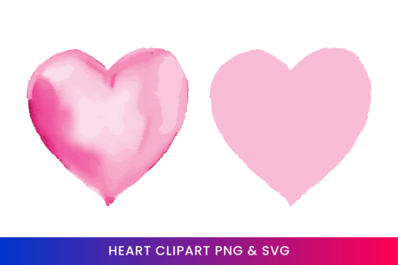 Download Pink Watercolor Heart Clipart 14 - Watercolor Collection