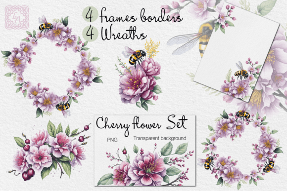 Download Greeting Cards, Wreaths with Watercolor - Watercolor Collection